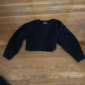 ZARA sweater crop top